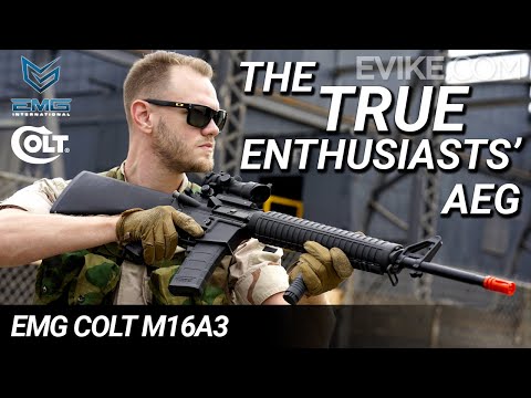 The True Enthusiasts' AEG - EMG Colt M16A3 AEG - Airsoft Review