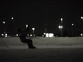 Night city Flysurfer snowkiting, Praha - Letňany - 01-28