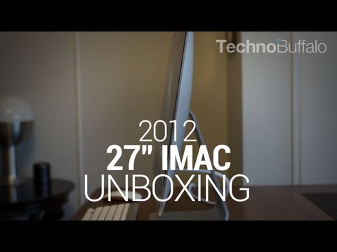 2012 imac - Apple 27-inch iMac (Late 2012) Unboxing: Spec-tacularly Thin and Beautiful We already had the opportunity to get our mitts on Apple's 21.5-inch iMac (late 20...