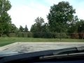 2010 Hyundai Genisis trying to drift.