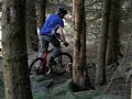 Messing about on the singletrack at Stainburn