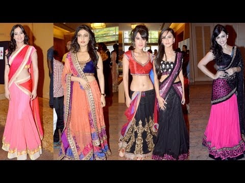 Television Stars walk the ramp for IIJW 2013