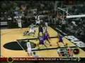 Kobe Bryant 37 points 4 steals vs Bruce Bowen 2003-04