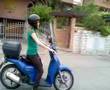 FLAVIA PAZZA IN MOTORINO