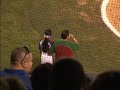 Julio Preciado cantando el Himno Mexicano