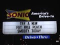 Sonic Funny  Smooty Fast Food or Smoothy Smoothie Spelling
