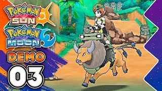 RIDING POKEMON IS WILD!! Pokémon Sun & Pokémon Moon Special Demo Version PART THREE w/ TheKingNapp by King Nappy