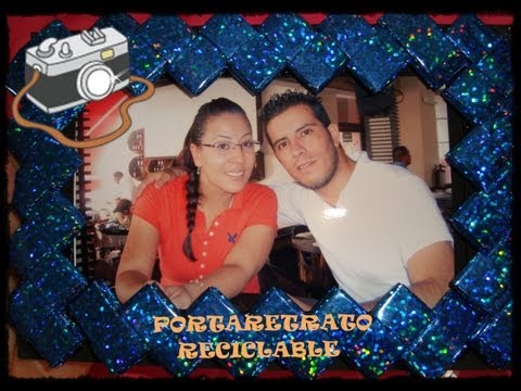 Portarretrato reciclable FACIL Y RECICLADO