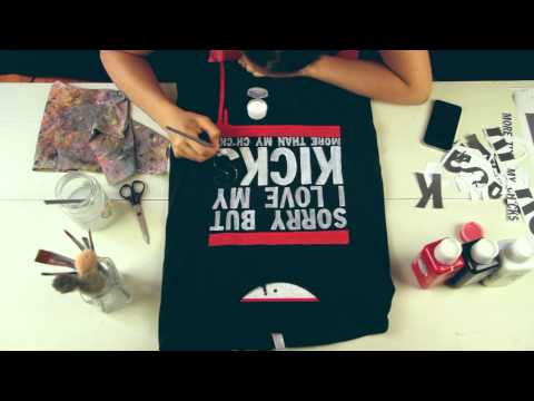 how to hand paint t shirts