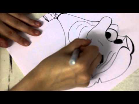how to draw mr t cartoon