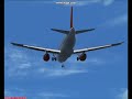 easyjet airbus a319 landing   alicante  leal 