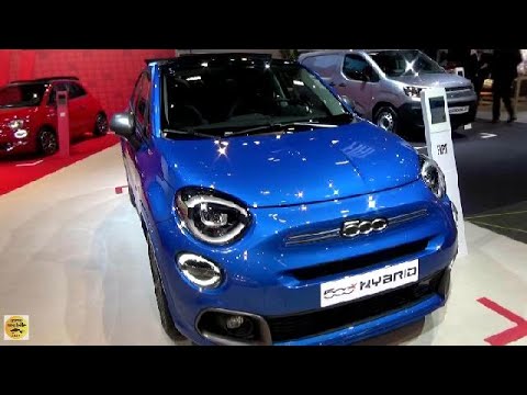 Fiat 500X Soft Top 1.5 Hybrid 130 DCT7 - Exterior and Interior - Auto Show Brussels