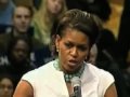 Obama - Michelle Obama speaks of Barack's values