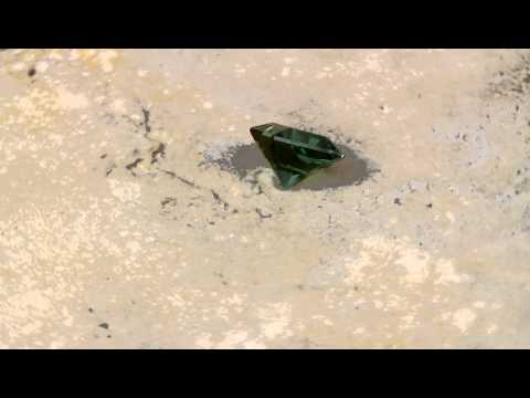 Afghani Green Tourmaline Weighs 1.41 Carats 
