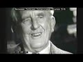 There are two clips here spliced together of JRR Tolkien talking on film. In the first from 1968, he talks about 