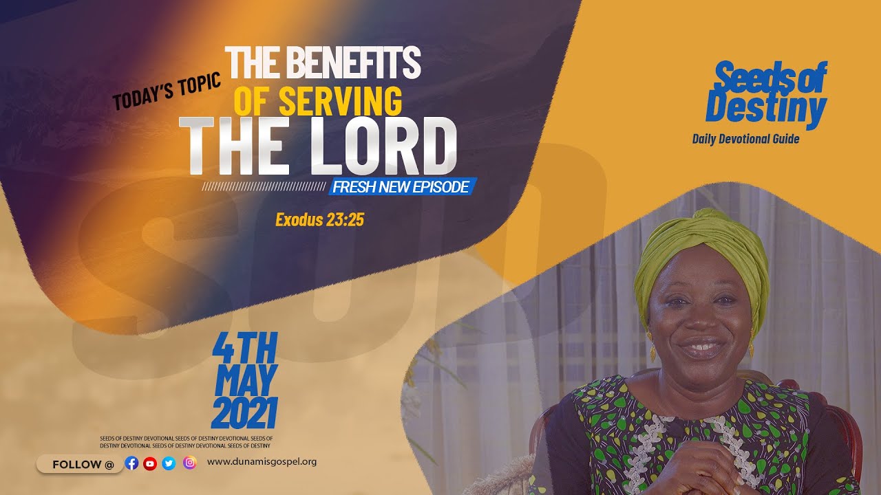 Video: Seeds of Destiny 4 May 2021 Devotional by Dr Becky Paul-Enenche