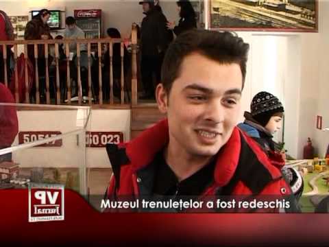 Muzeul trenuleţelor a fost redeschis