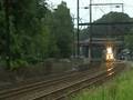 SEPTA Trains 6382,384,383 and 386 Woodbourne Station 8/5/08