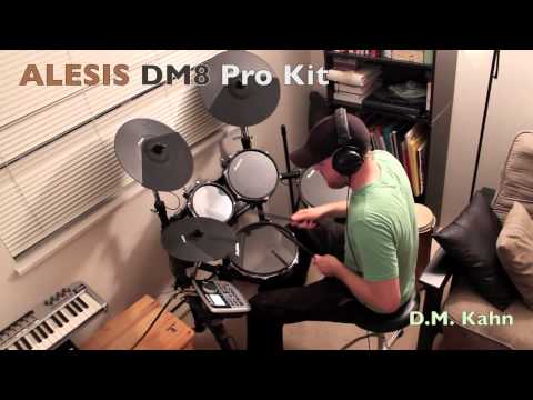 how to adjust sensitivity on alesis dm6