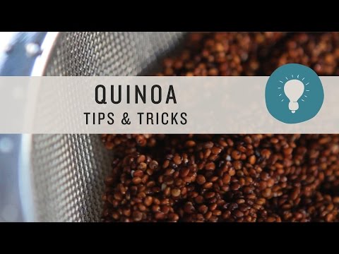 how to drain quinoa