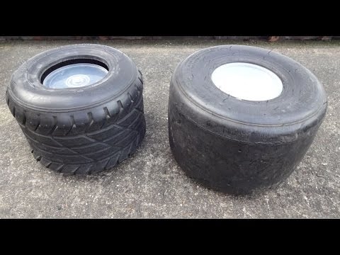 how to fit kart tyres