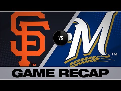 Video: Beede leads Giants to 8-3 win over Brewers | Giants-Brewers Game Highlights 7/14/19