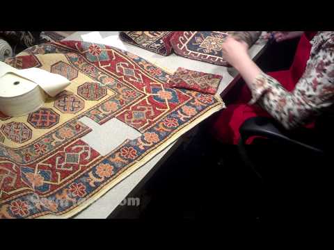how to repair oriental rug