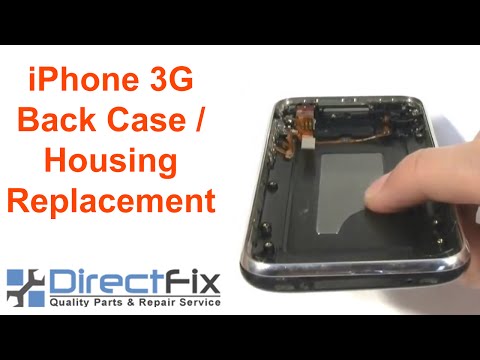directfix - http://www.DirectFix.com iPhone 3G Back Case / Housing Replacement Directions. These iphone replacement parts are available at directfix.com. These are step ...