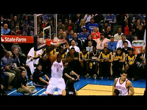 Video: Russell Westbrook's Tasty No-Look Dish to Ibaka