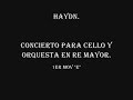 Haydn Cello Concerto in D Major. 1 Mov E. William Molina Cestari.. Haydn Cello Concerto in D Major. 1 Mov E. William Molina Cestari..
