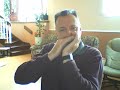 Je tente d'accompagner à l'harmonica ( Julie et Paul Daraiche ) sur la chanson ( Aimer souffrir pardonner et oublier )