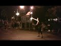 Firedancing on the Plaza