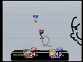 KDRio (Luigi) vs Zach (Lucas) at Pictochat
