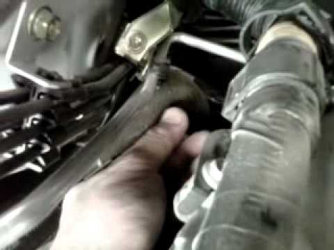 DIY How to install replace the drive belt tensioner 2005 Toyota Corolla Matrix