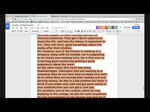 how to practice writing