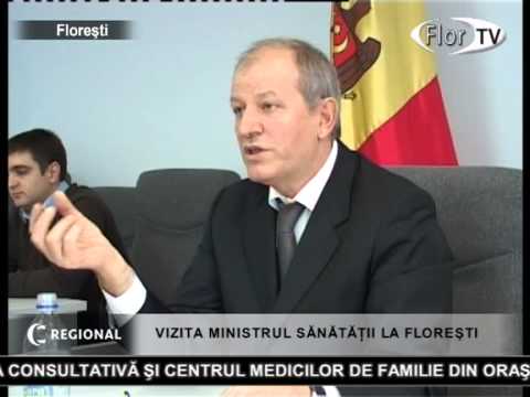 Vizita ministrul sănătății la Florești