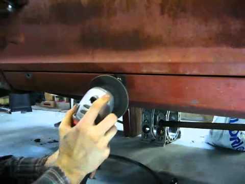 Part 5: My 76 Mazda RX-5 Cosmo Restoration – Shaving Holes and Minor Floor Repair