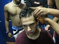 PC Brian getting his head shaved at Xavier High School, Chuuk, Micronesia PC Brian getting his head shaved at Xavier High School, Chuuk, Micronesia