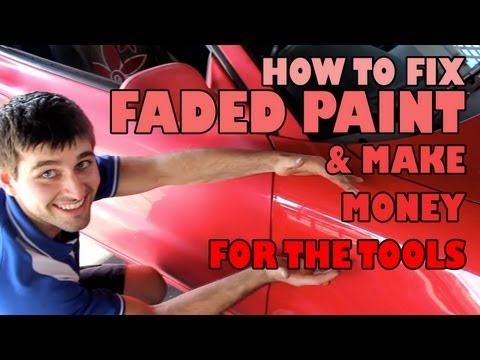 How to fix faded paint & Raise Money for the Tools