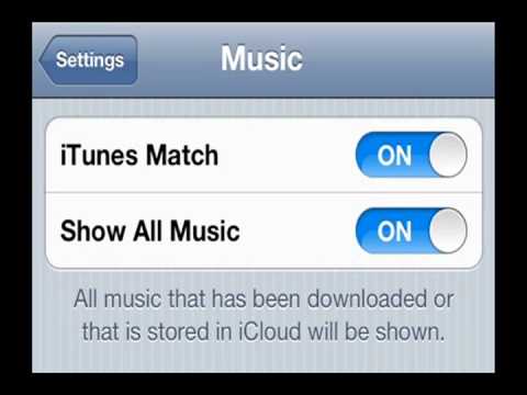 enable itunes match - How to Enable iTunes Match on your iOS 5 device! (Steps in the Description) ---------------------------------------------------------------------------------...