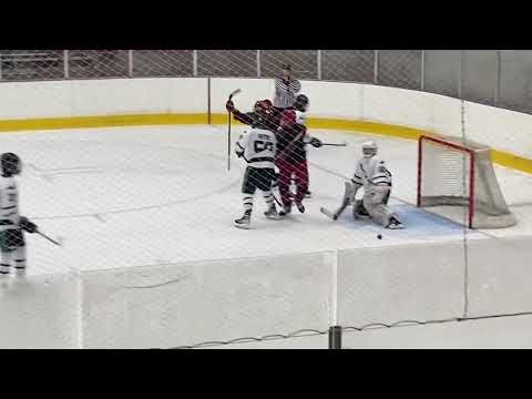 Nick works back of net to front then gets a tip in fro the GOAL