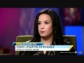 Demi Lovato Talks About Cutting Herself - YouTube