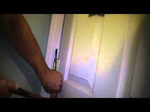 how to remove closet doors