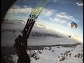 Gleitschirmfliegen �ber den Wolken
