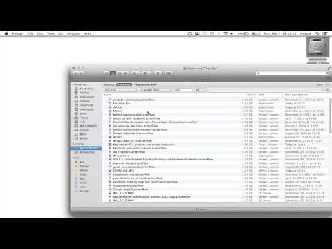 how to locate videos on mac