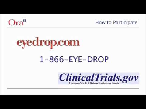 National dry eye patient conference - George W. Ousler III - Vice President, Dry Eye