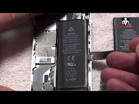 how to change a battery in an iphone