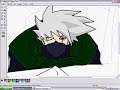 Kakashi en paint