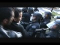 November 20th, 2009, UC Berkeley students surrounded and overtook Wheeler Hall to protest the recent 32% tuition hike, job losses, and the defunding of public education in California. At the beginning of this clip you could hear a student get shot at point-blank range with a rubber bullet. Other students were assaulted with batons.