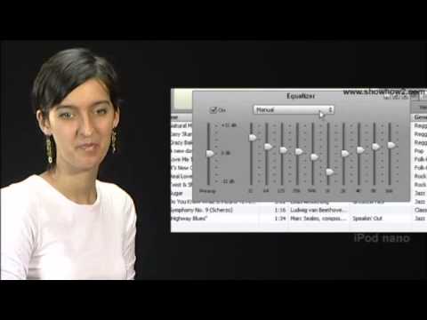 how to adjust itunes equalizer